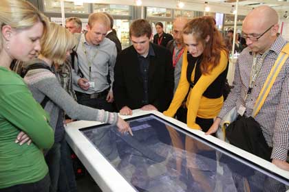 3D Touchtable Anwender