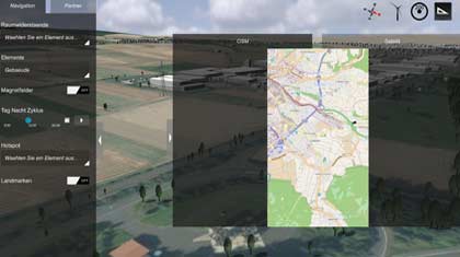 Screenshot 3D datenvisualisierung